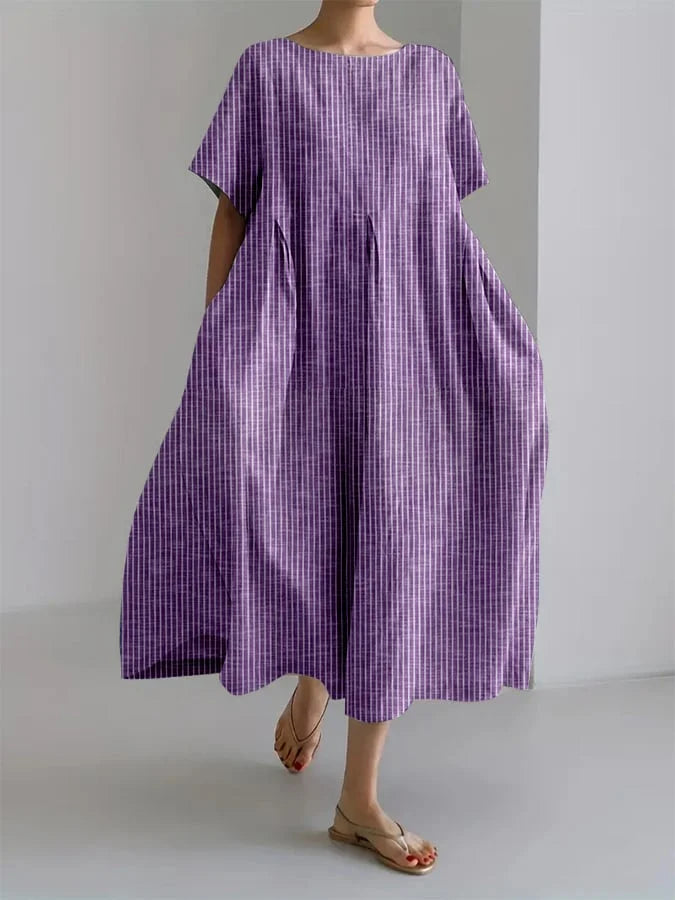 ELEANOR™ | Flattering Summer Stripped Maxi Dress