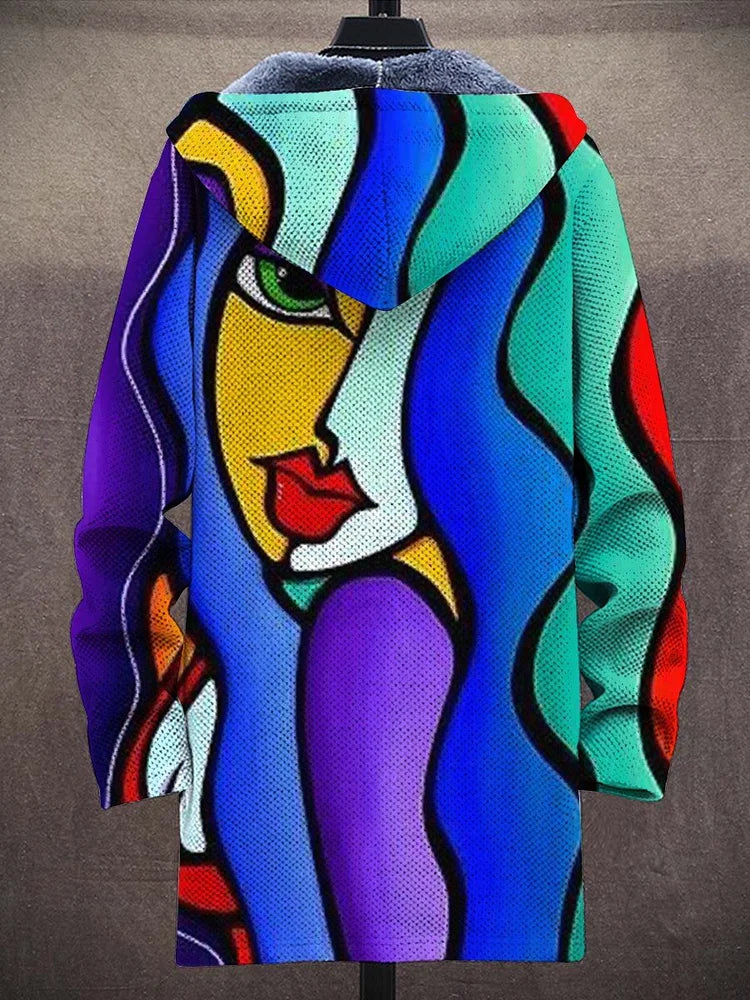 Melinda | Artistic Hooded Cardigan