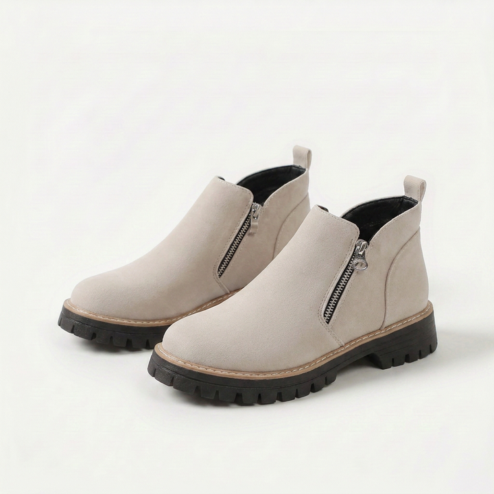 Frida – Plateau-Stiefelette mit Thick-Sole für Herbst &amp; Winter