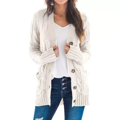 Kyle | Women’s Autumn Midi Knit Sweater