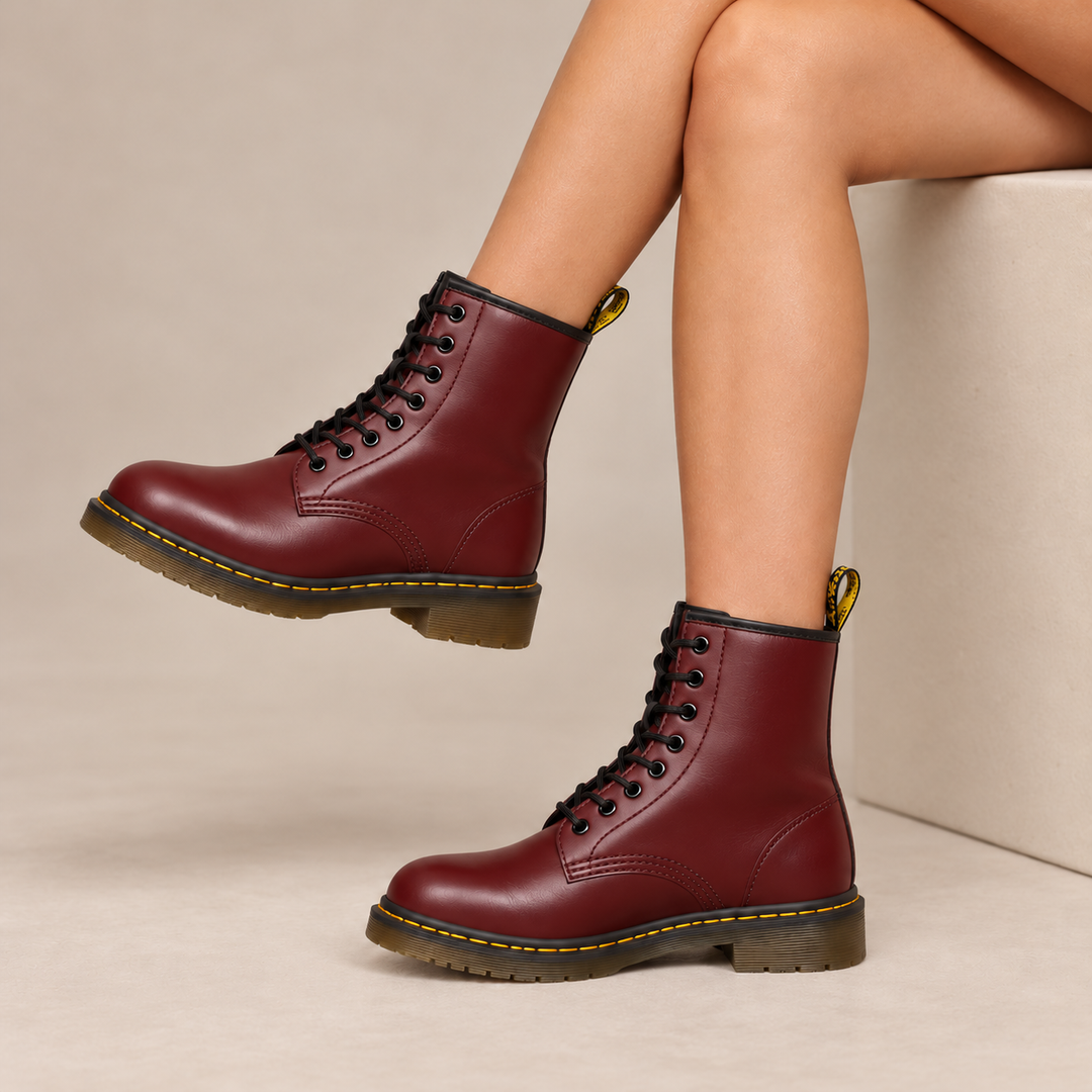 Charlotte™ Elegant women lace-up boot