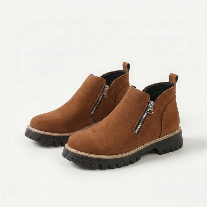 Frida – Plateau-Stiefelette mit Thick-Sole für Herbst &amp; Winter