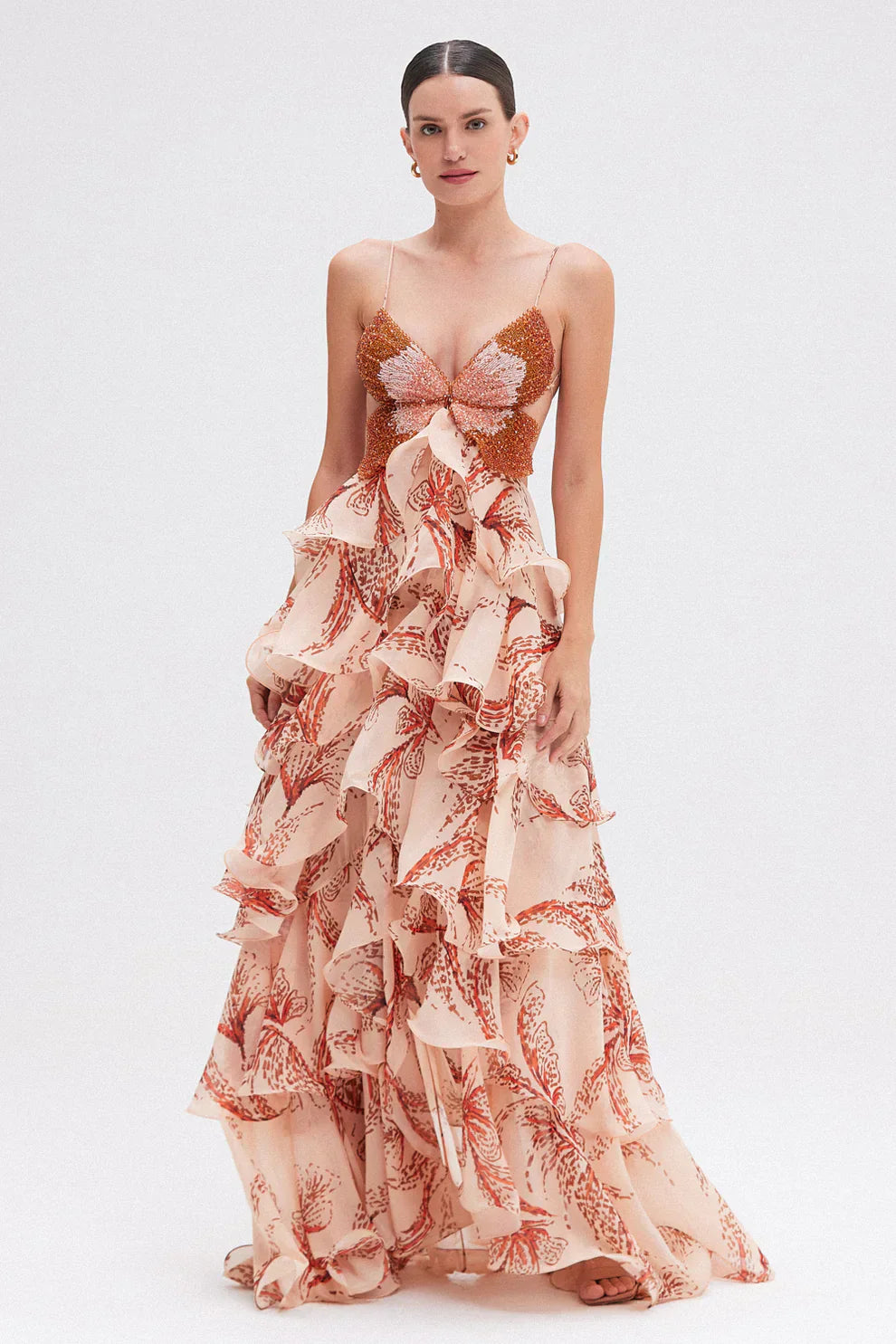 Serena™ | Dress with Ruffles and Romantic Charm