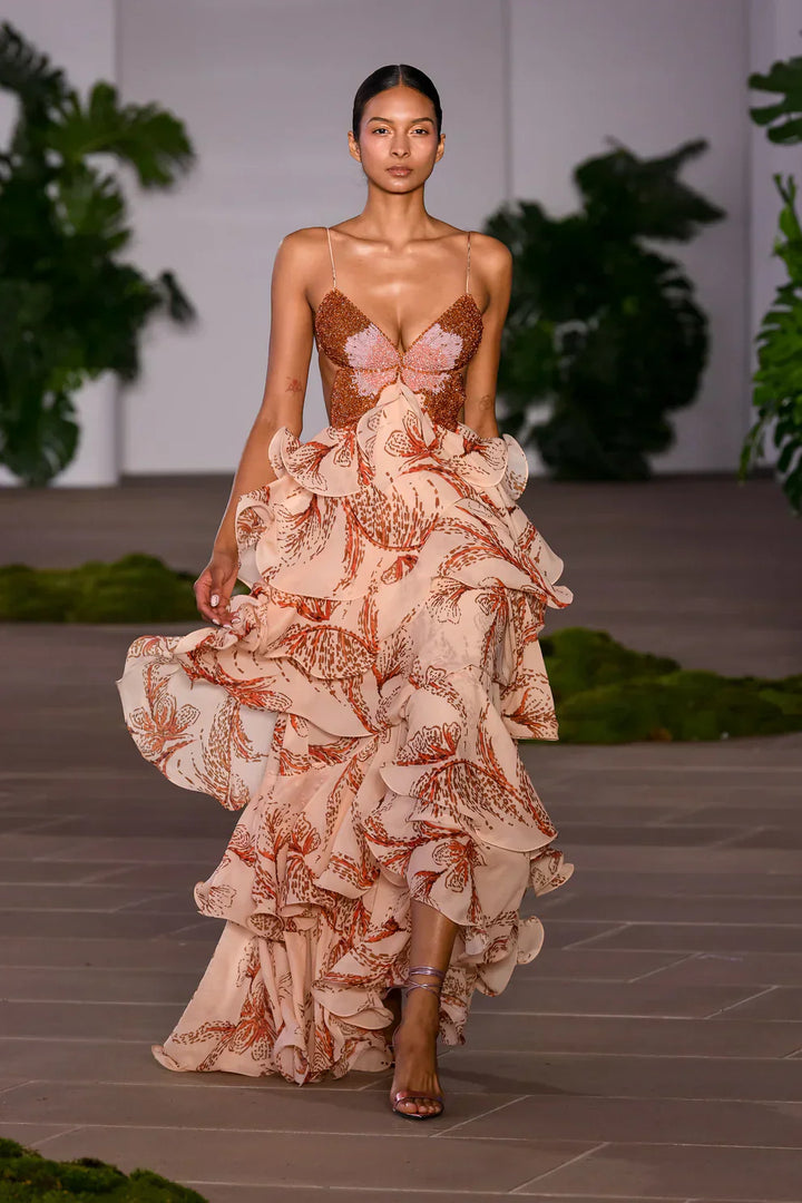Serena™ | Dress with Ruffles and Romantic Charm