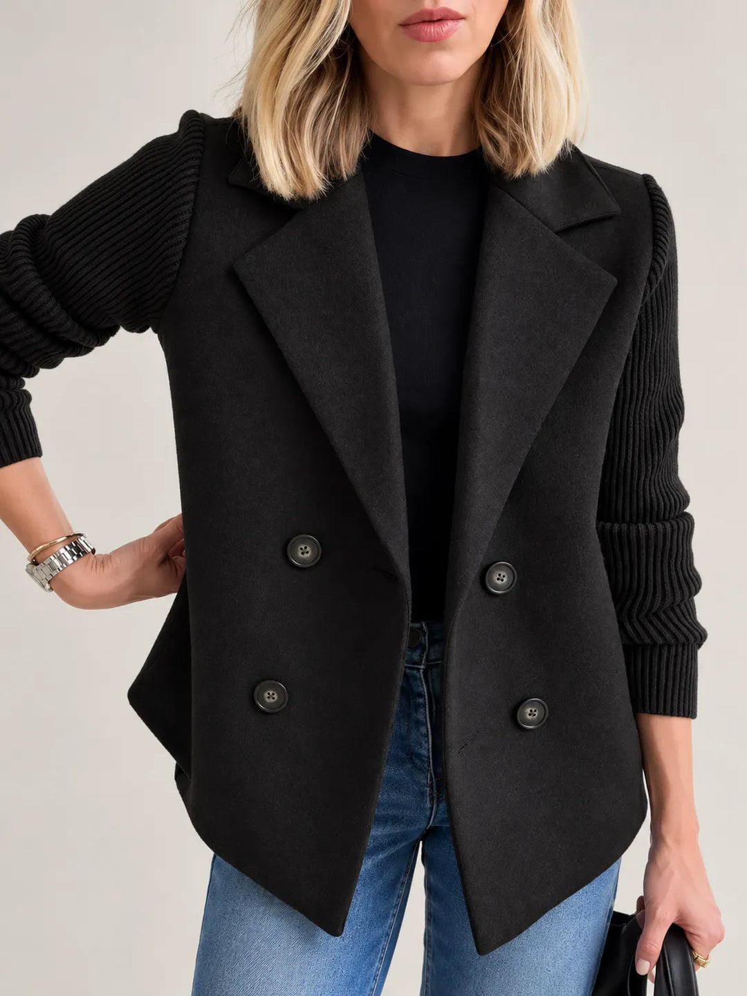 Elise | Tailored Double-Breasted Jacket