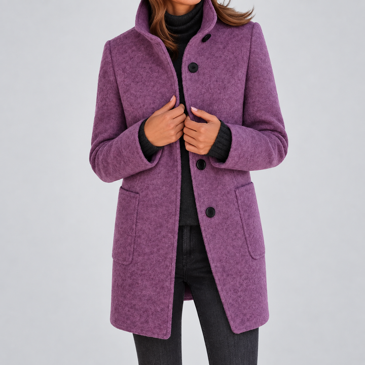 Rachael™ | Women’s Classic Button Front Longline Coat