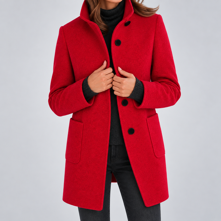 Rachael™ | Women’s Classic Button Front Longline Coat