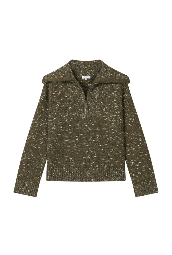 Barry Wool Sweater - Moss