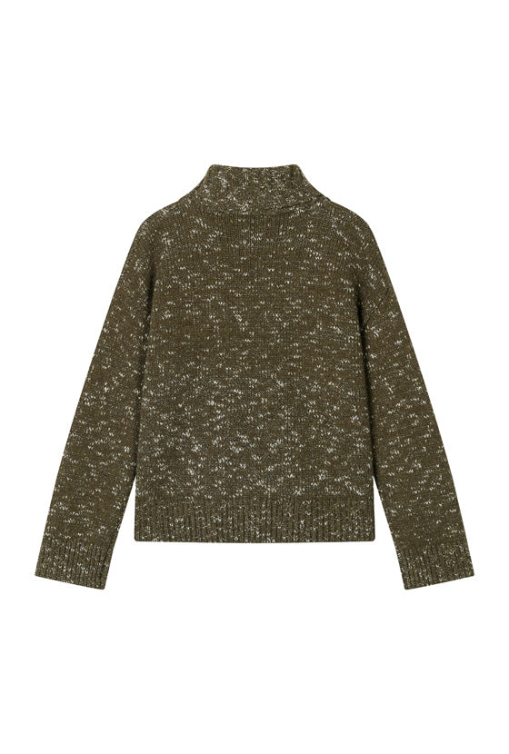 Barry Wool Sweater - Moss