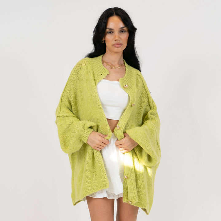 Mea | CozyGlam Oversized Cardigan