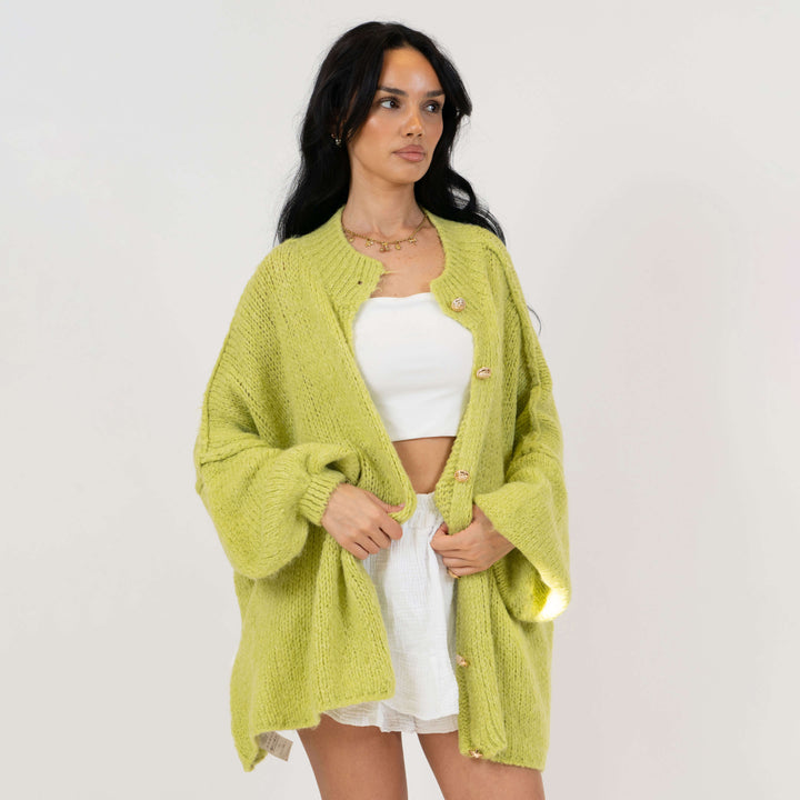 Mea | CozyGlam Oversized Cardigan