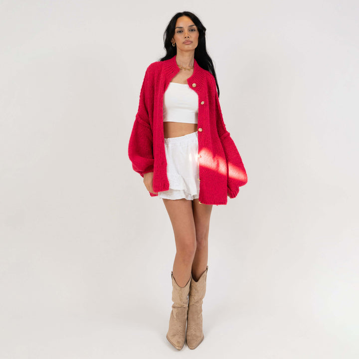 Mea | CozyGlam Oversized Cardigan