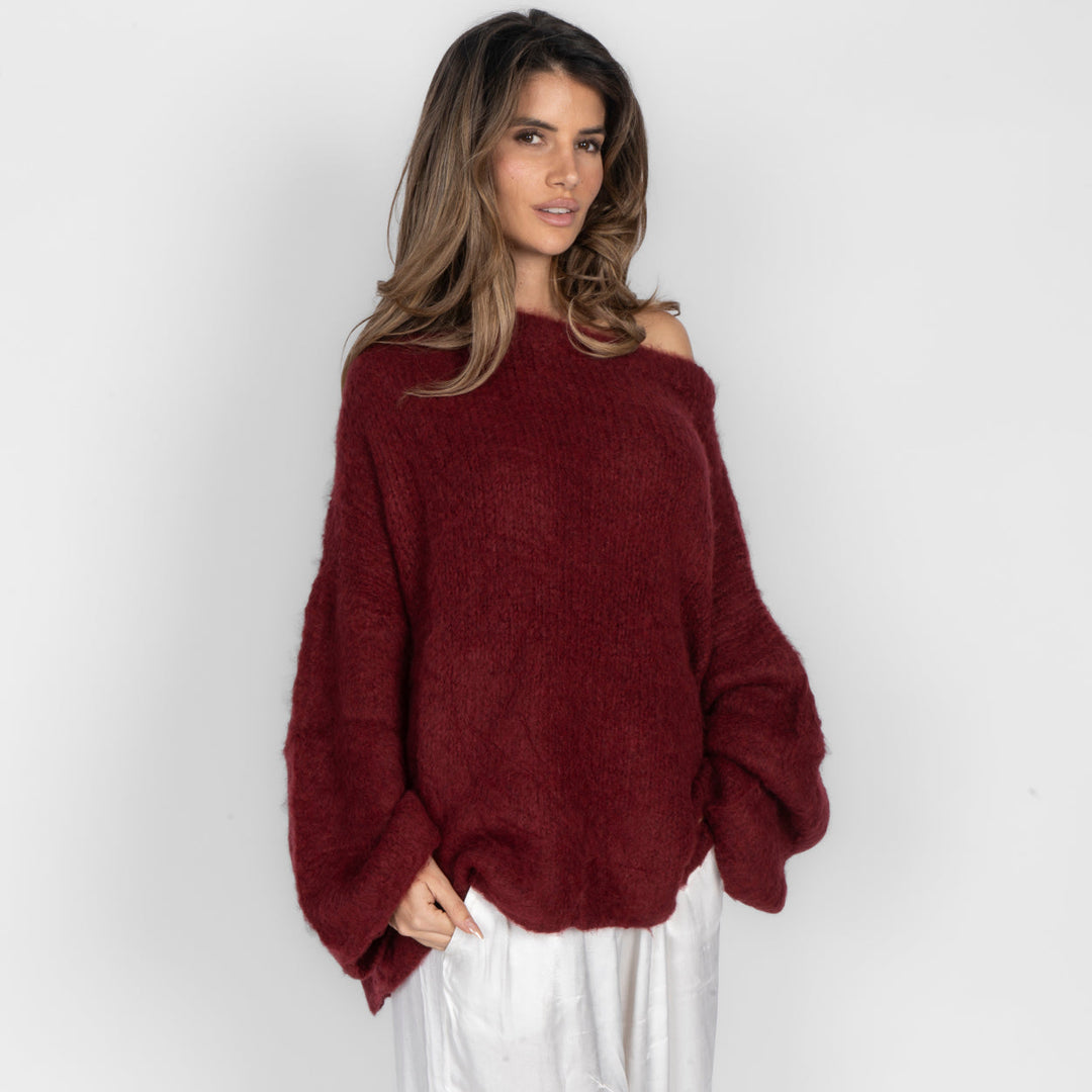 Jane | Ultra-Soft Off-Shoulder Knit