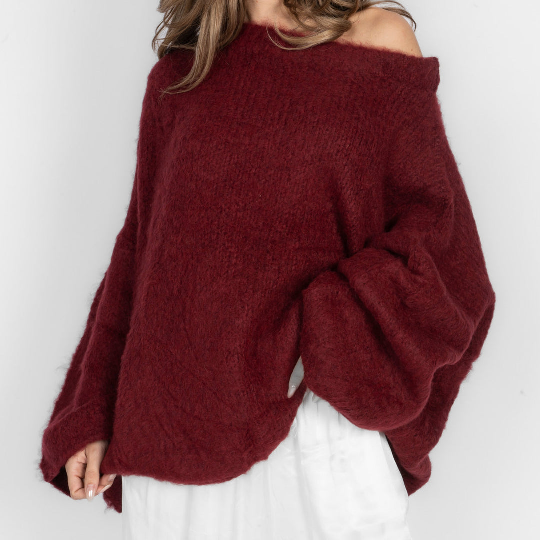 Jane | Ultra-Soft Off-Shoulder Knit