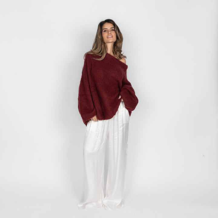 Jane | Ultra-Soft Off-Shoulder Knit