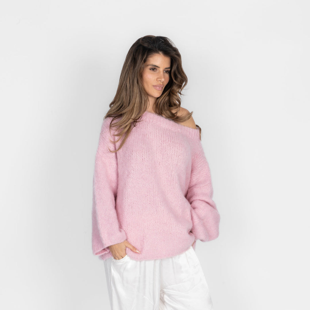 Jane | Ultra-Soft Off-Shoulder Knit