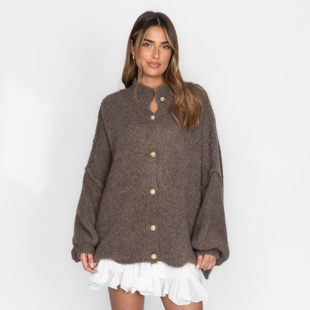 Mea | CozyGlam Oversized Cardigan