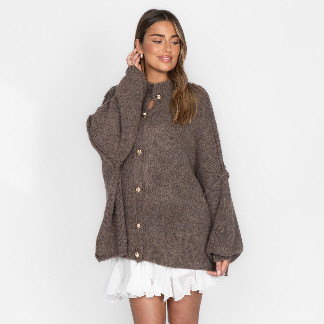 Mea | CozyGlam Oversized Cardigan