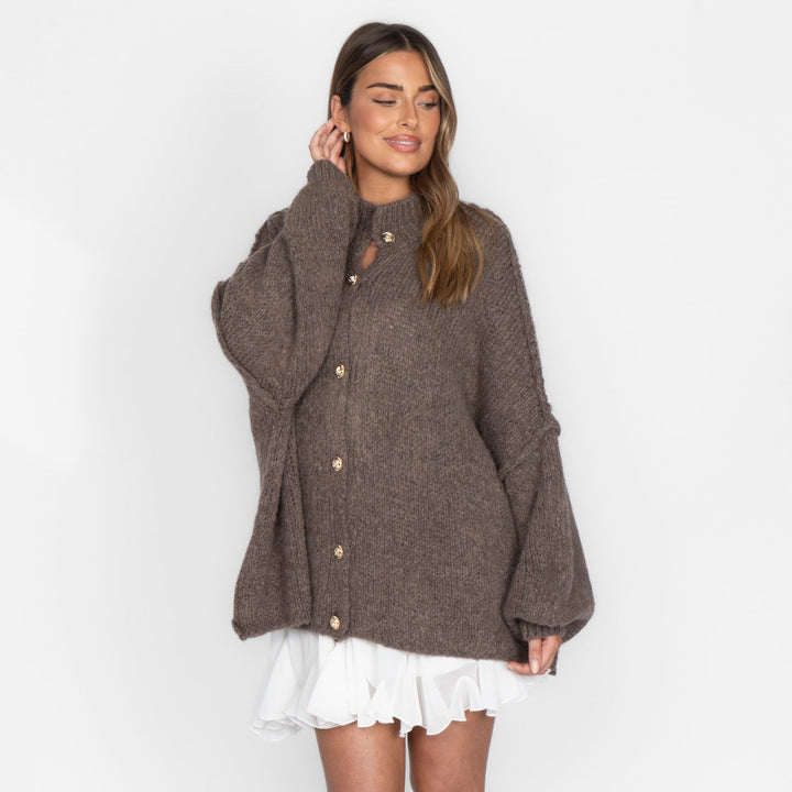 Mea | CozyGlam Oversized Cardigan