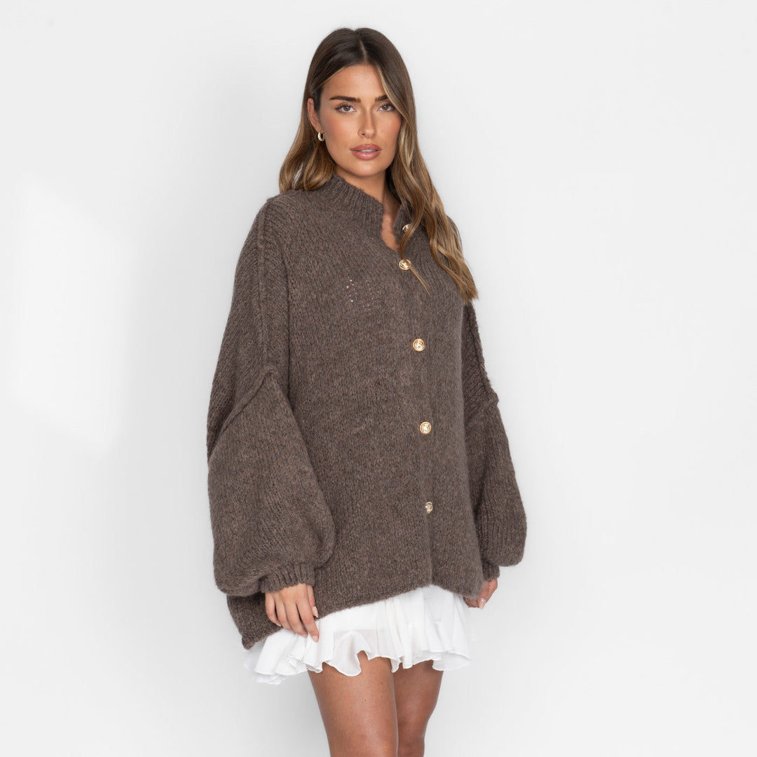 Mea | CozyGlam Oversized Cardigan