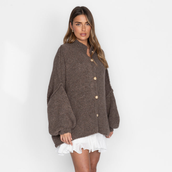 Mea | CozyGlam Oversized Cardigan