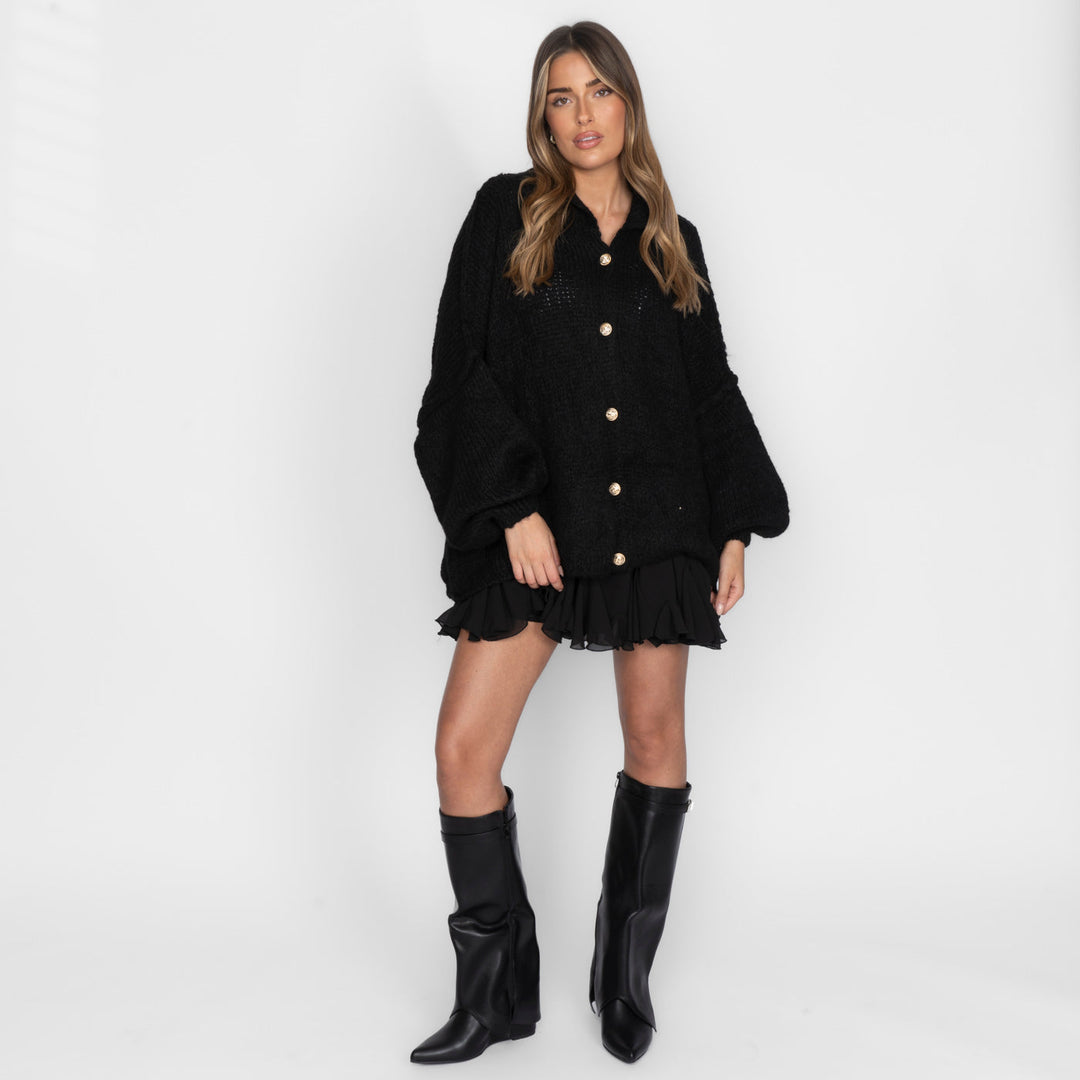 Mea | CozyGlam Oversized Cardigan