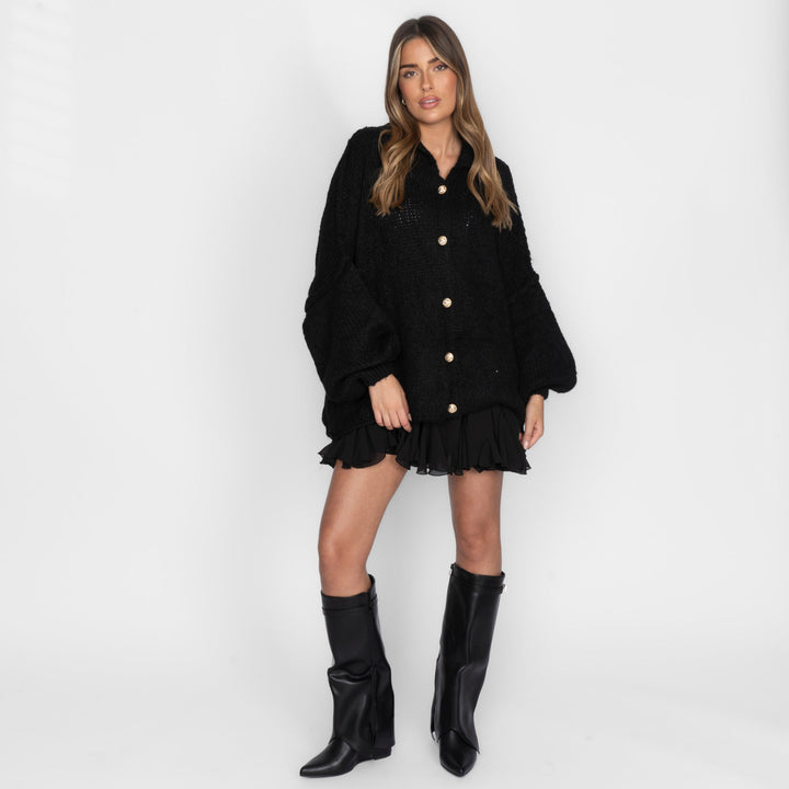 Mea | CozyGlam Oversized Cardigan