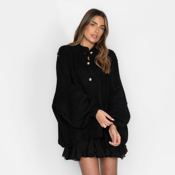 Mea | CozyGlam Oversized Cardigan