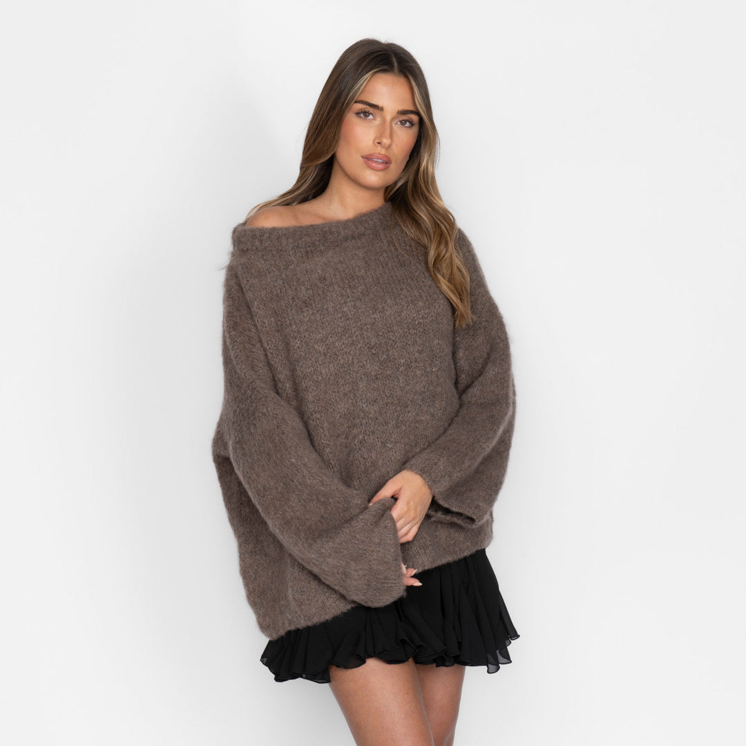 Jane | Ultra-Soft Off-Shoulder Knit