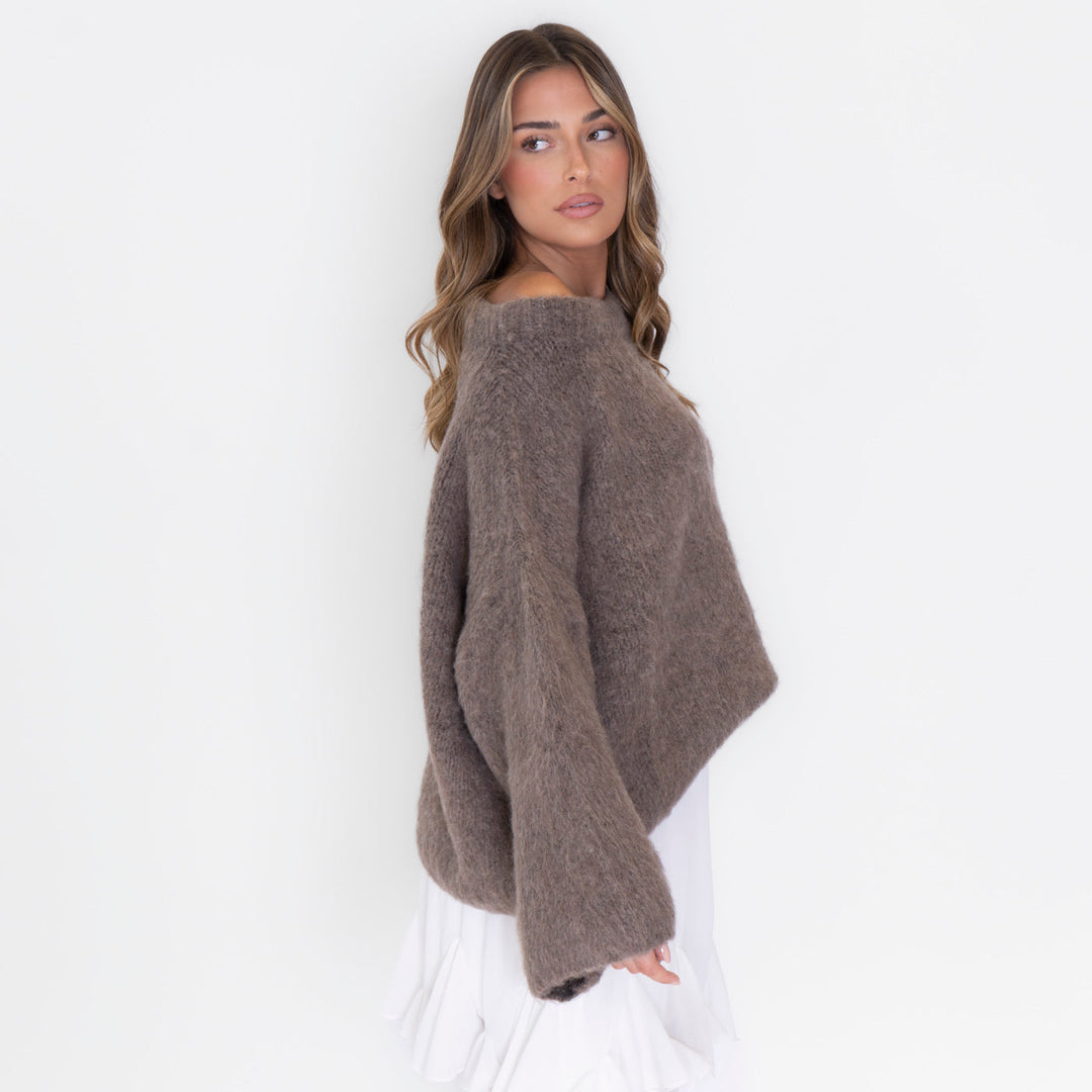 Jane | Ultra-Soft Off-Shoulder Knit