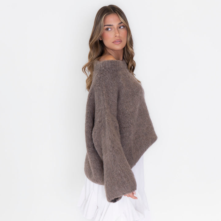 Jane | Ultra-Soft Off-Shoulder Knit