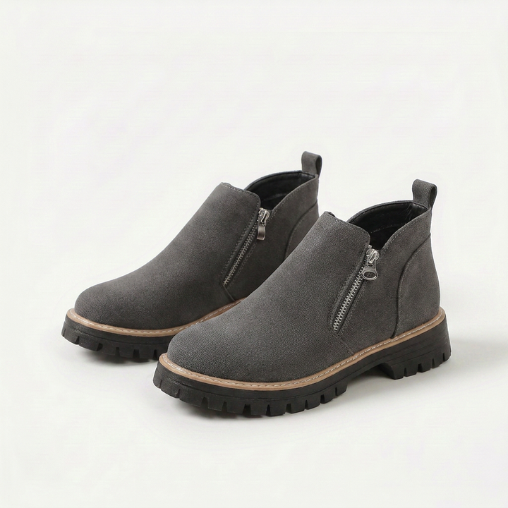 Frida – Plateau-Stiefelette mit Thick-Sole für Herbst &amp; Winter