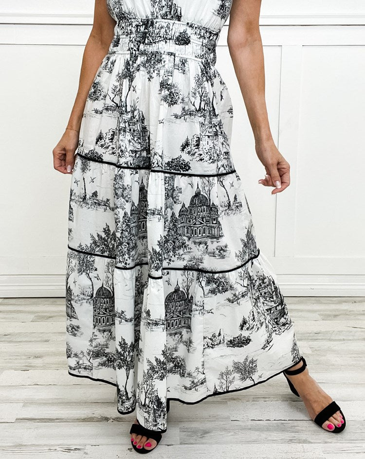 Zara | Classic Toile Maxi