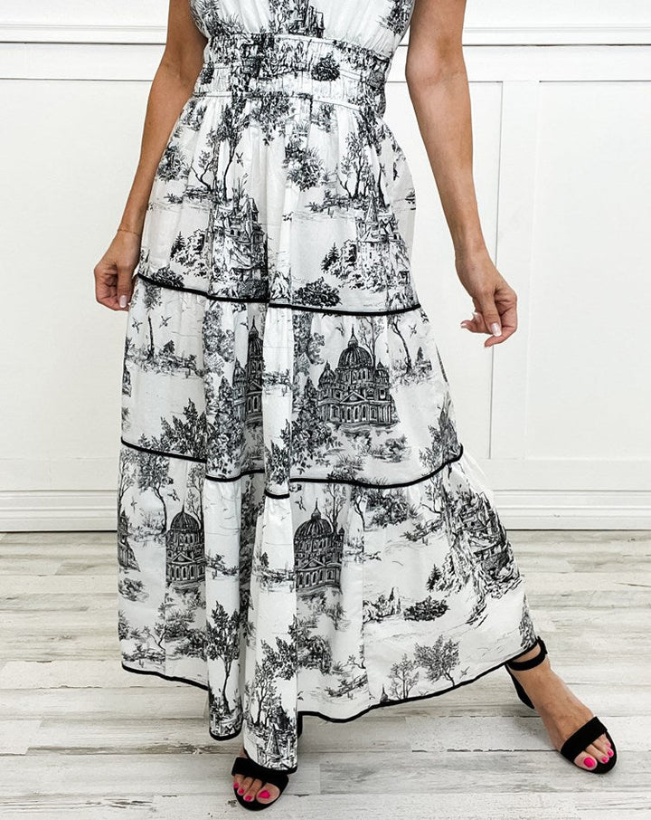 Zara | Classic Toile Maxi