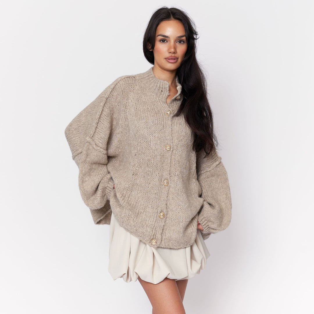 Mea | CozyGlam Oversized Cardigan