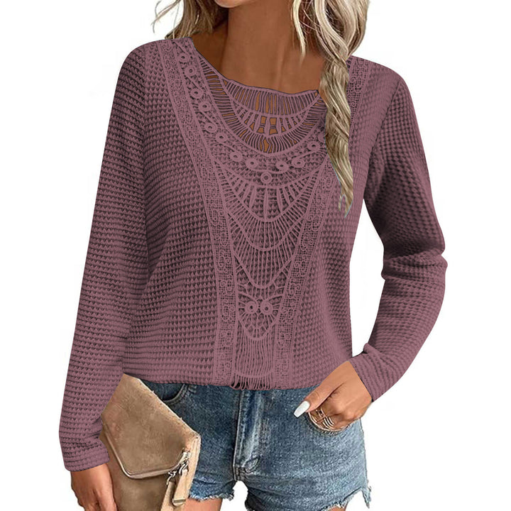 Caroline | Elegant Ibiza Knit Top.