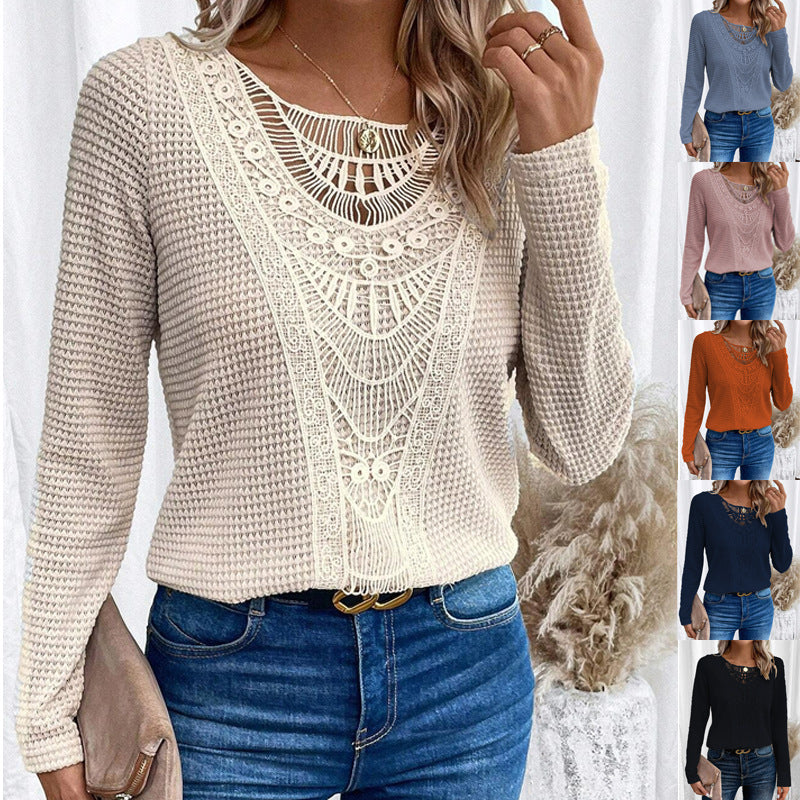 Caroline | Elegant Ibiza Knit Top.
