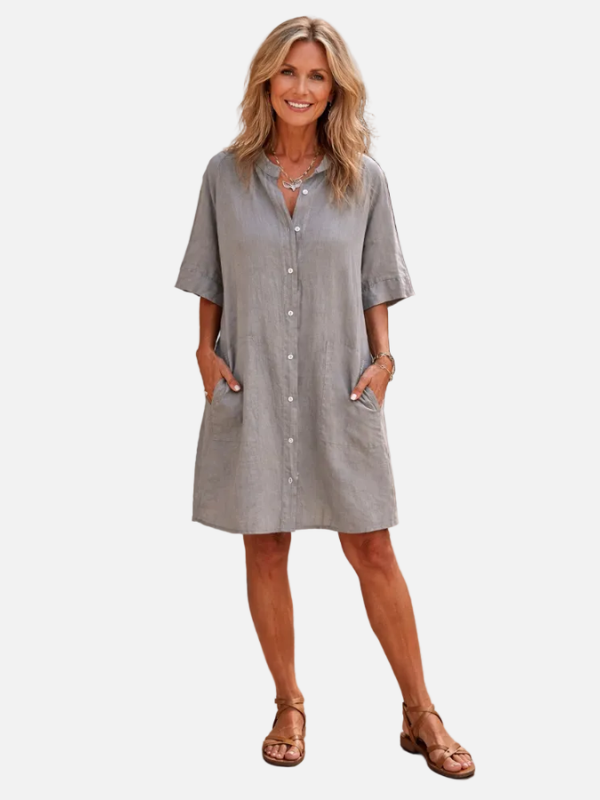 Mila | Casual Shirt Dress