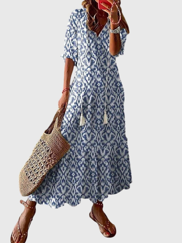 Amalia™ | Boho Vintage Summer Dress