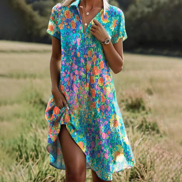 Bianca™ | Luxury midi dress with modern elegance