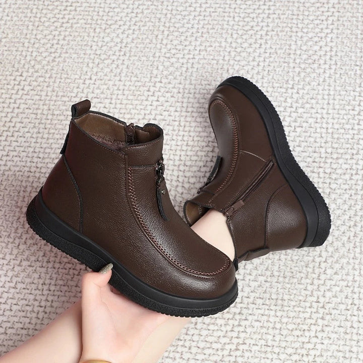 Marigold™ | Fleece-Lined Zip Comfort Boots
