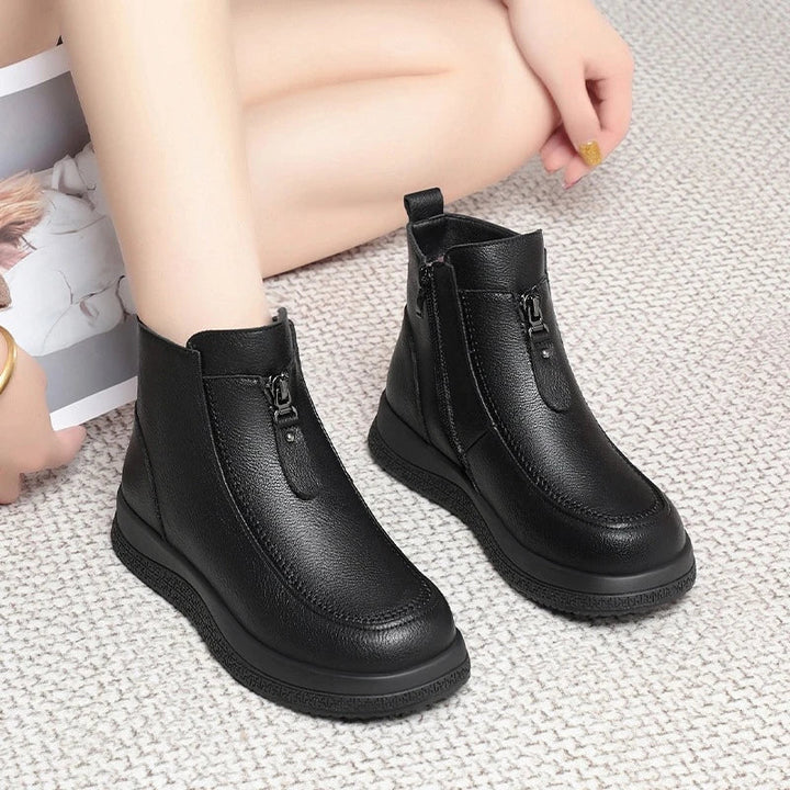 Marigold™ | Fleece-Lined Zip Comfort Boots