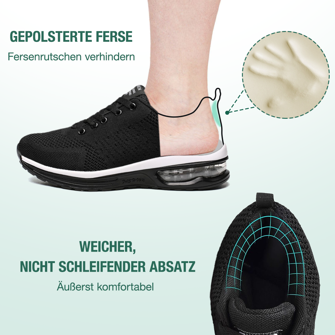 SanoWalk Komfortschuhe - Alles Schwarz