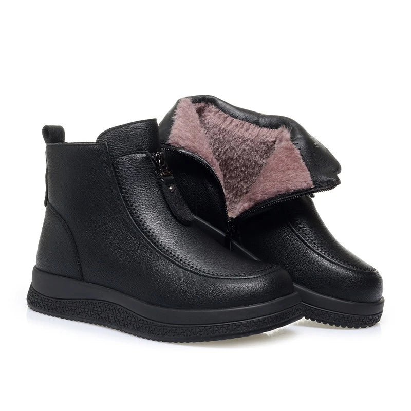 Marigold™ | Fleece-Lined Zip Comfort Boots
