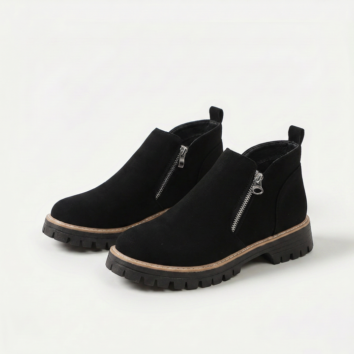 Frida – Plateau-Stiefelette mit Thick-Sole für Herbst &amp; Winter