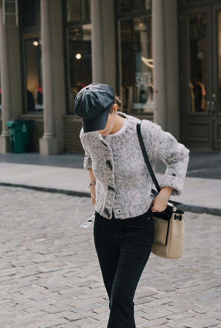 Colt Wool Cardigan - Grey