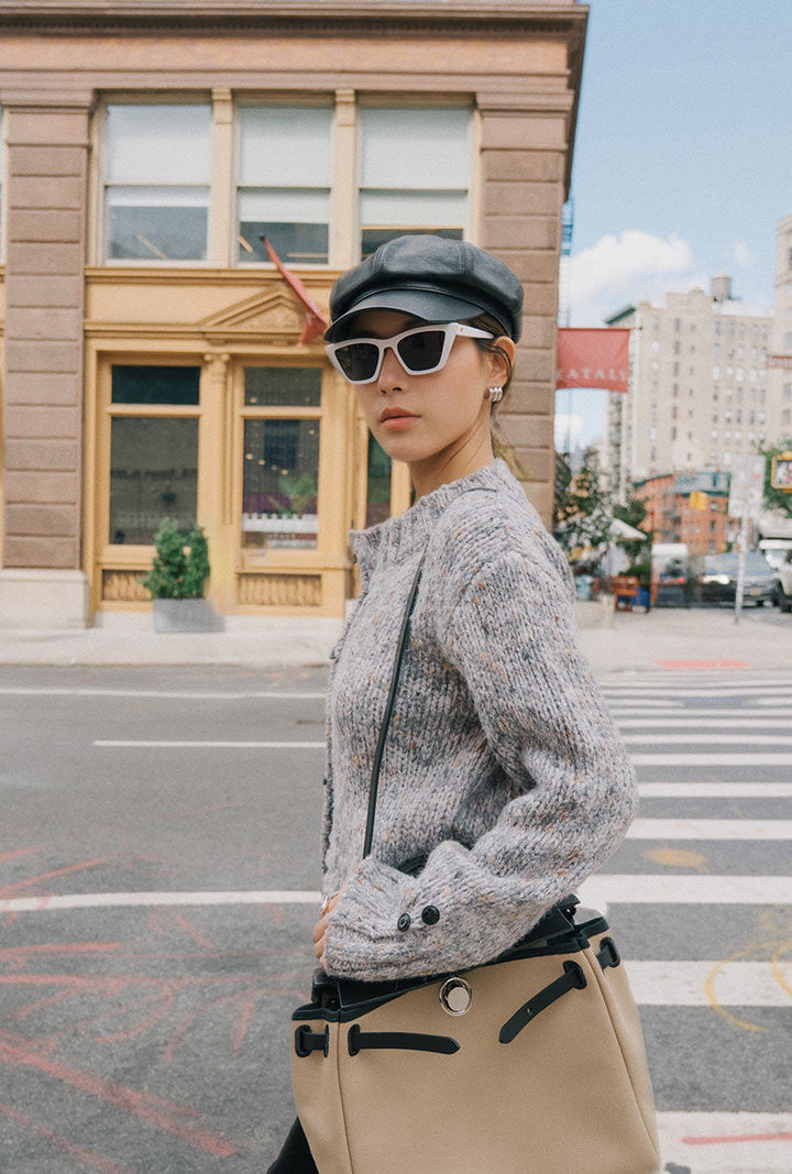 Colt Wool Cardigan - Grey
