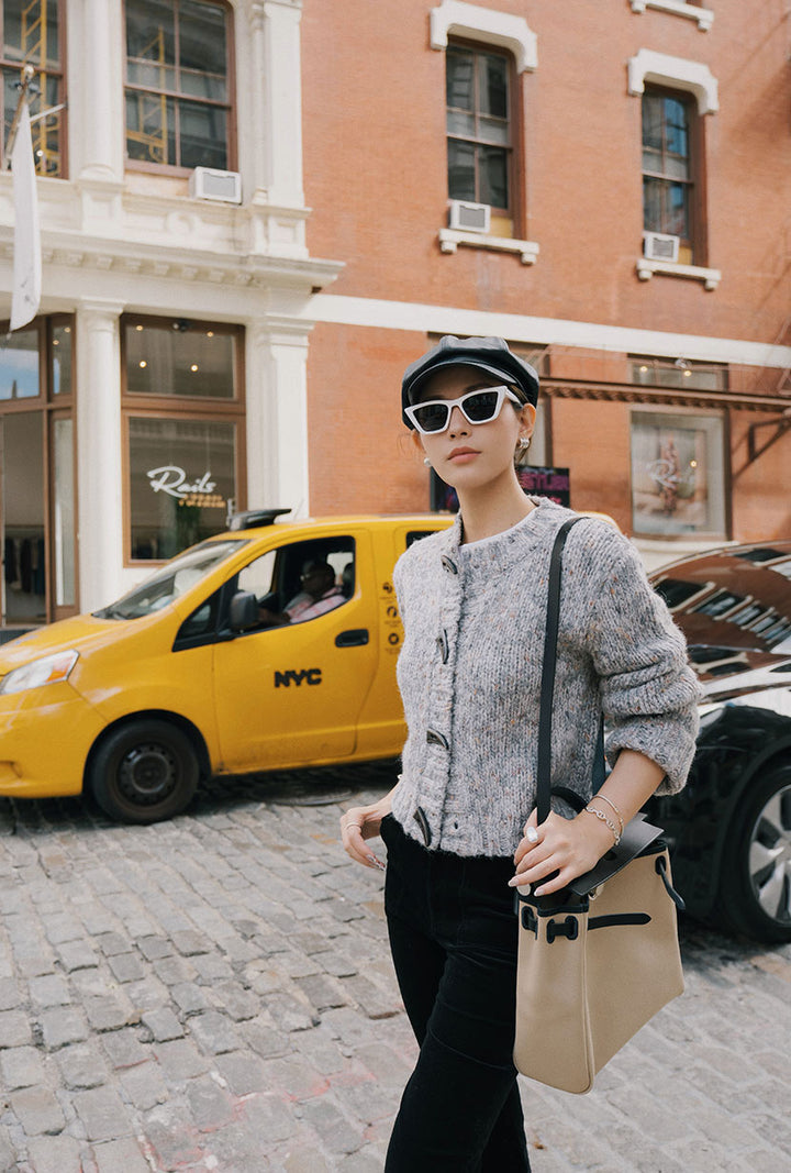 Colt Wool Cardigan - Grey