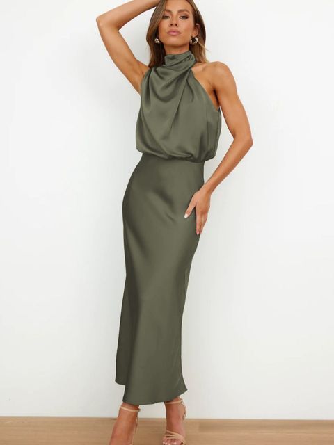Emily |  Off-Shoulder Maxi Dress