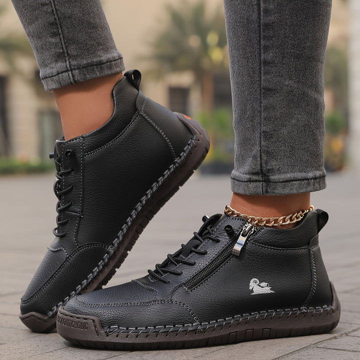 Mila — Komfortable &amp; Stützende Sneakers mit Reißverschluss